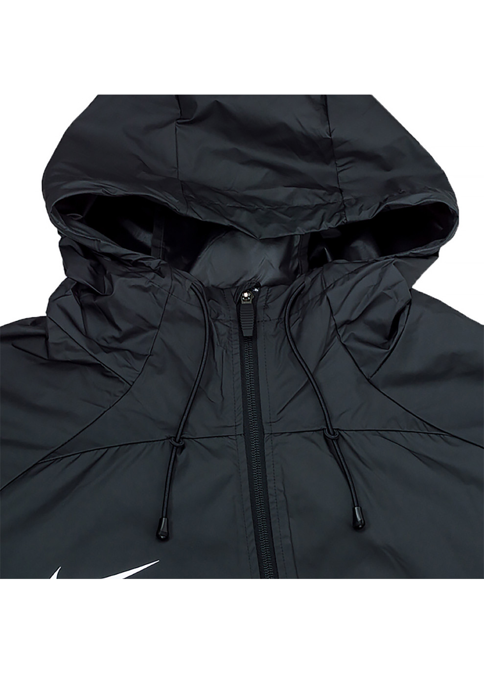 Чорна демісезонна чоловіча куртка m nk sf acdpr hd rain jkt чорний m (dj6301-010 m) Nike