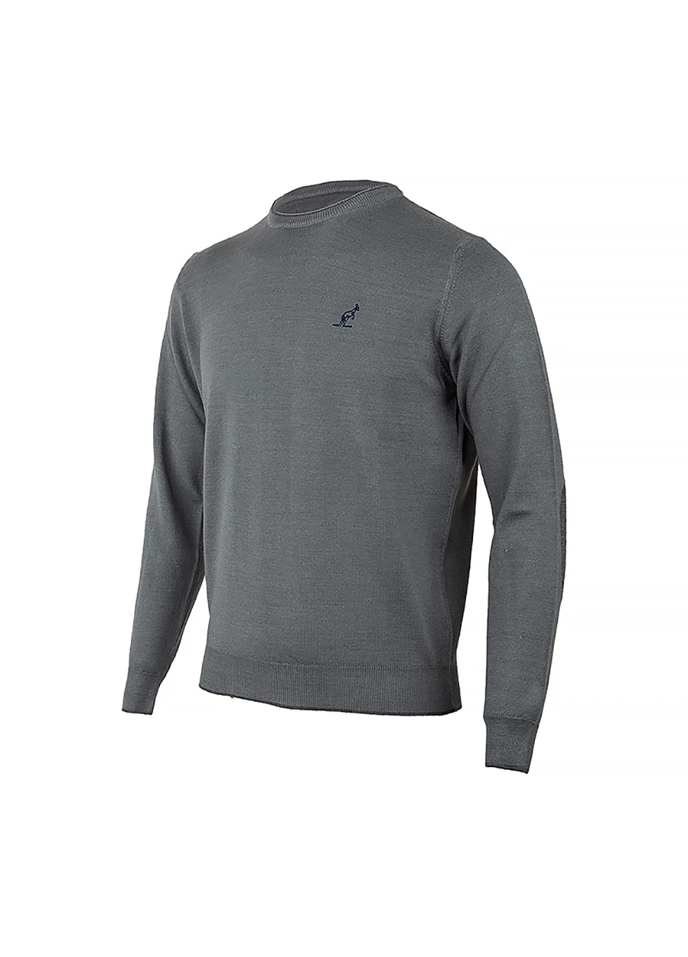 Мужская Кофта AUTRALIAN Sweater Merinos Crewneck Серый Australian (260763753)
