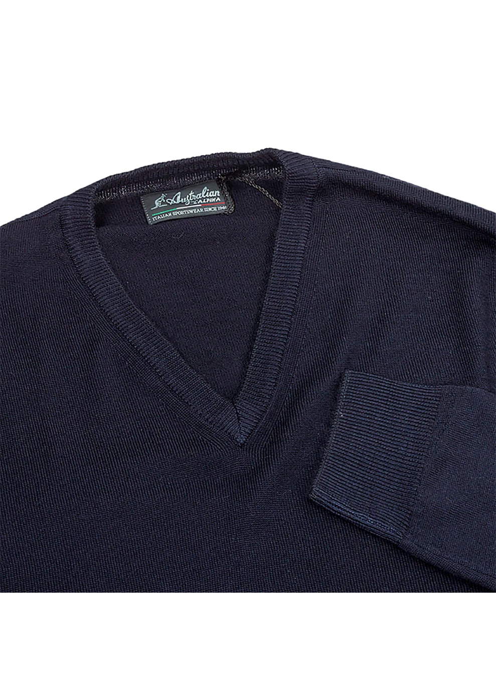 Чоловіча Кофта AUSTRAIAN Sweater Merinos V Neck Синій Australian (260761659)