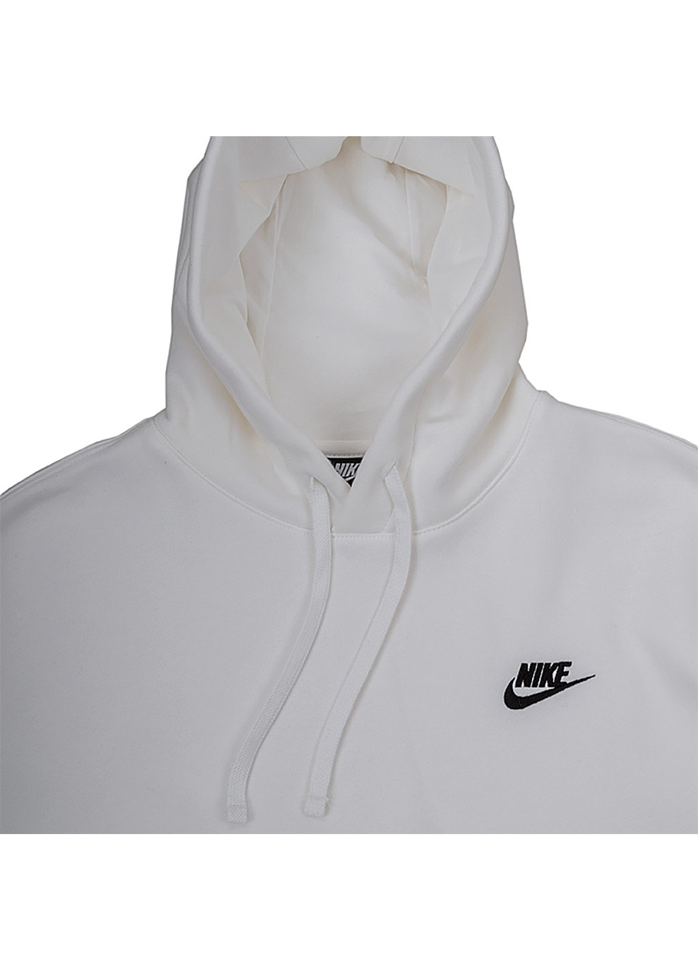 Чоловіча Толстовка CLUB HOODIE PO BB Білий Nike (260763370)