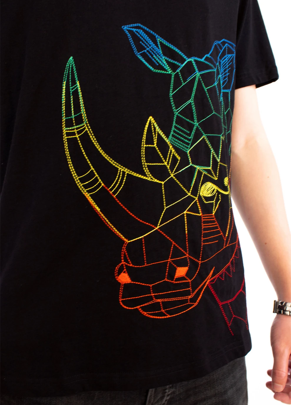 Черная футболка rhino black s (28972487) No Brand