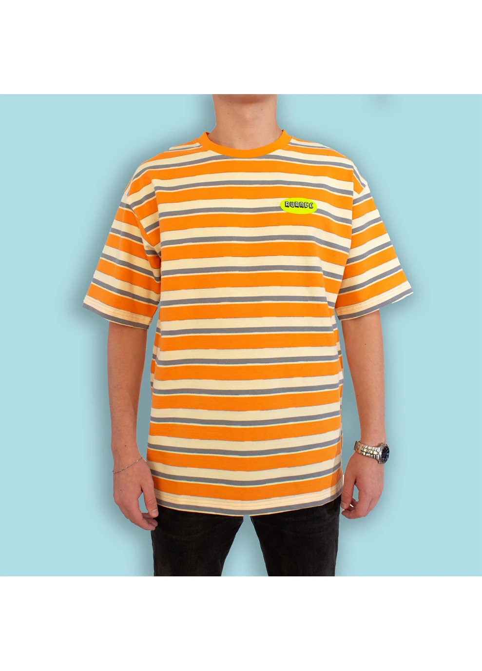 Жовта чоловіча футболка auance yellow No Brand