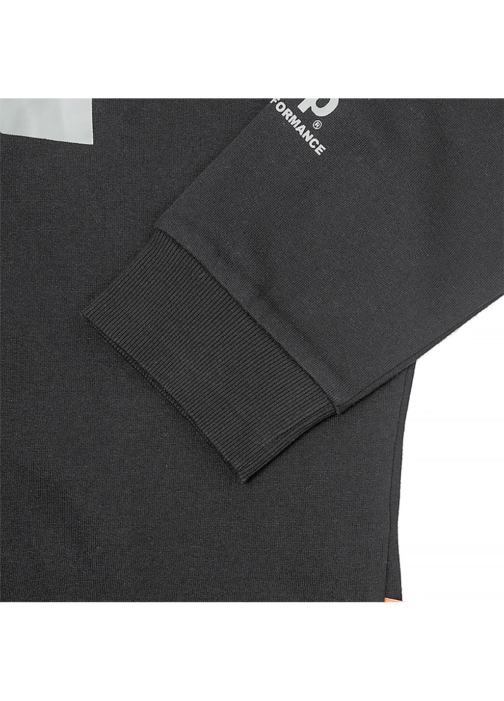 Чоловіче Худі HOODED SWEATSHIRT arge Front Print JX22A Чорний Jeep (260762967)