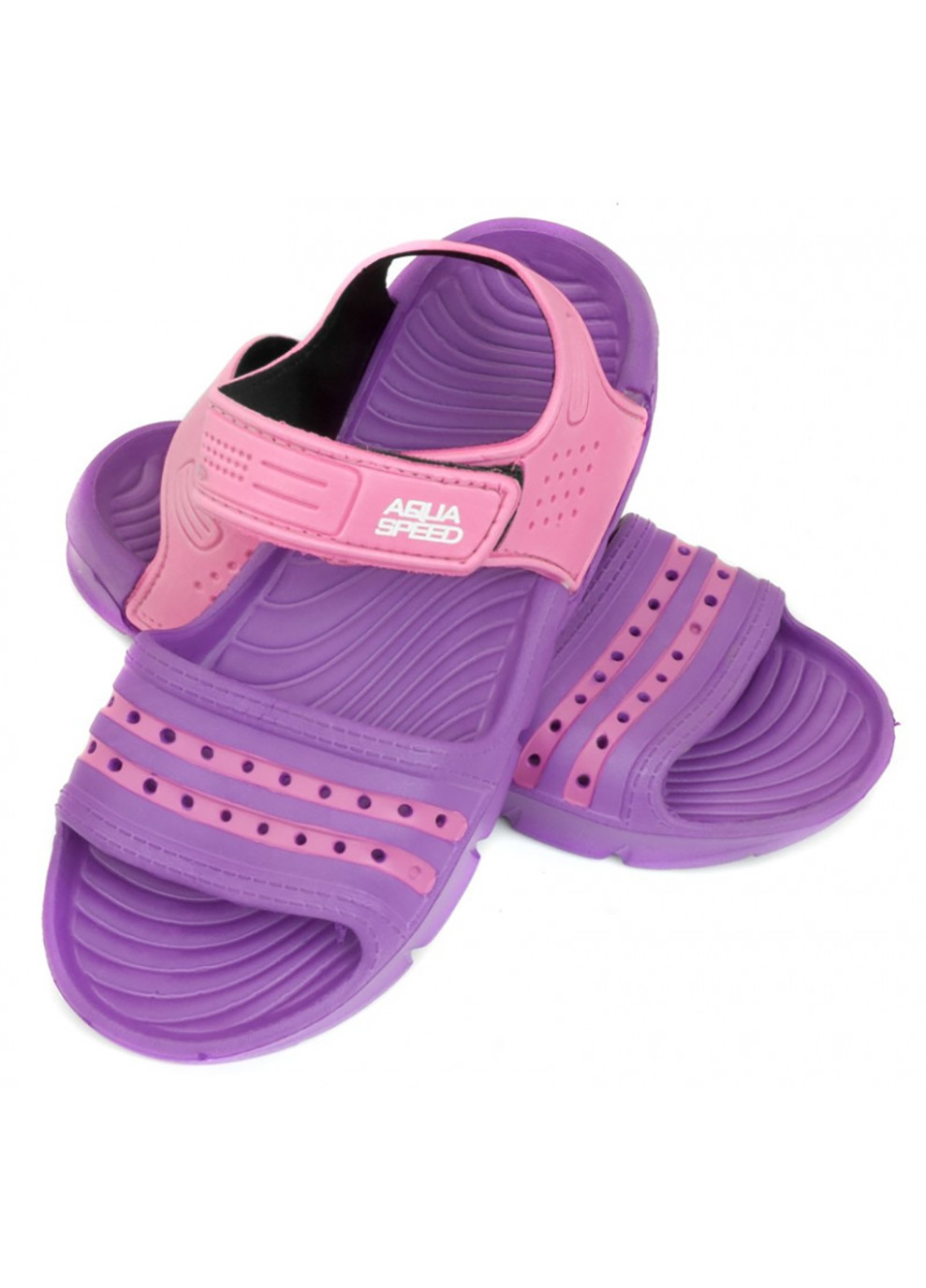 Фиолетовые спортивные сандали noli 6963 фиолетовый, розовый Aqua Speed