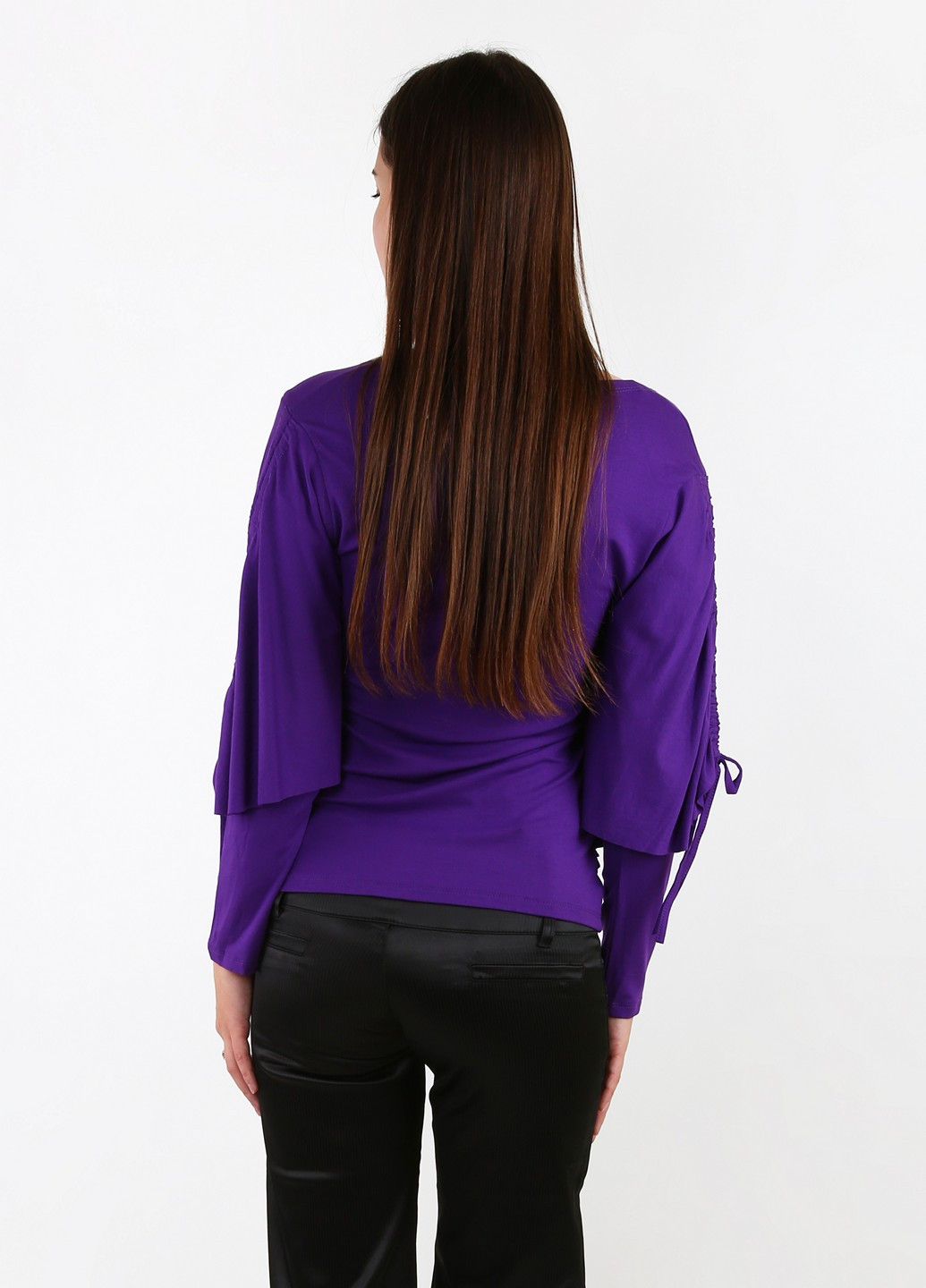 Фиолетовая демисезонная блуза Zeren