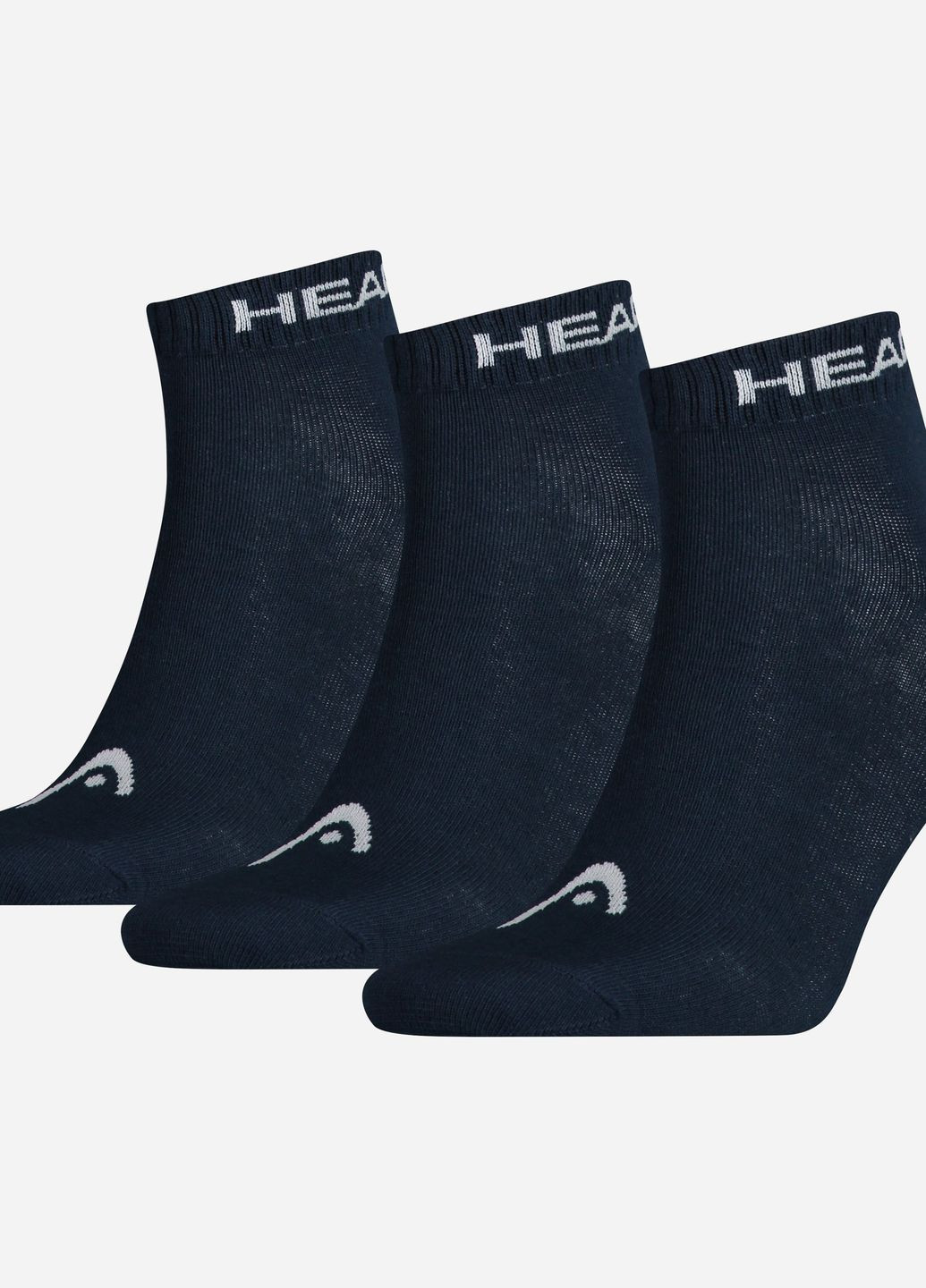 Синие носки quarter 3p unisex синий unisex 35-38 Head (261766027)