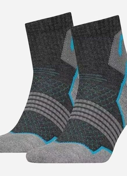 Шкарпетки HIKING QUARTER 2P UNISEX сірий, синій unisex 39-42 Head (261766026)