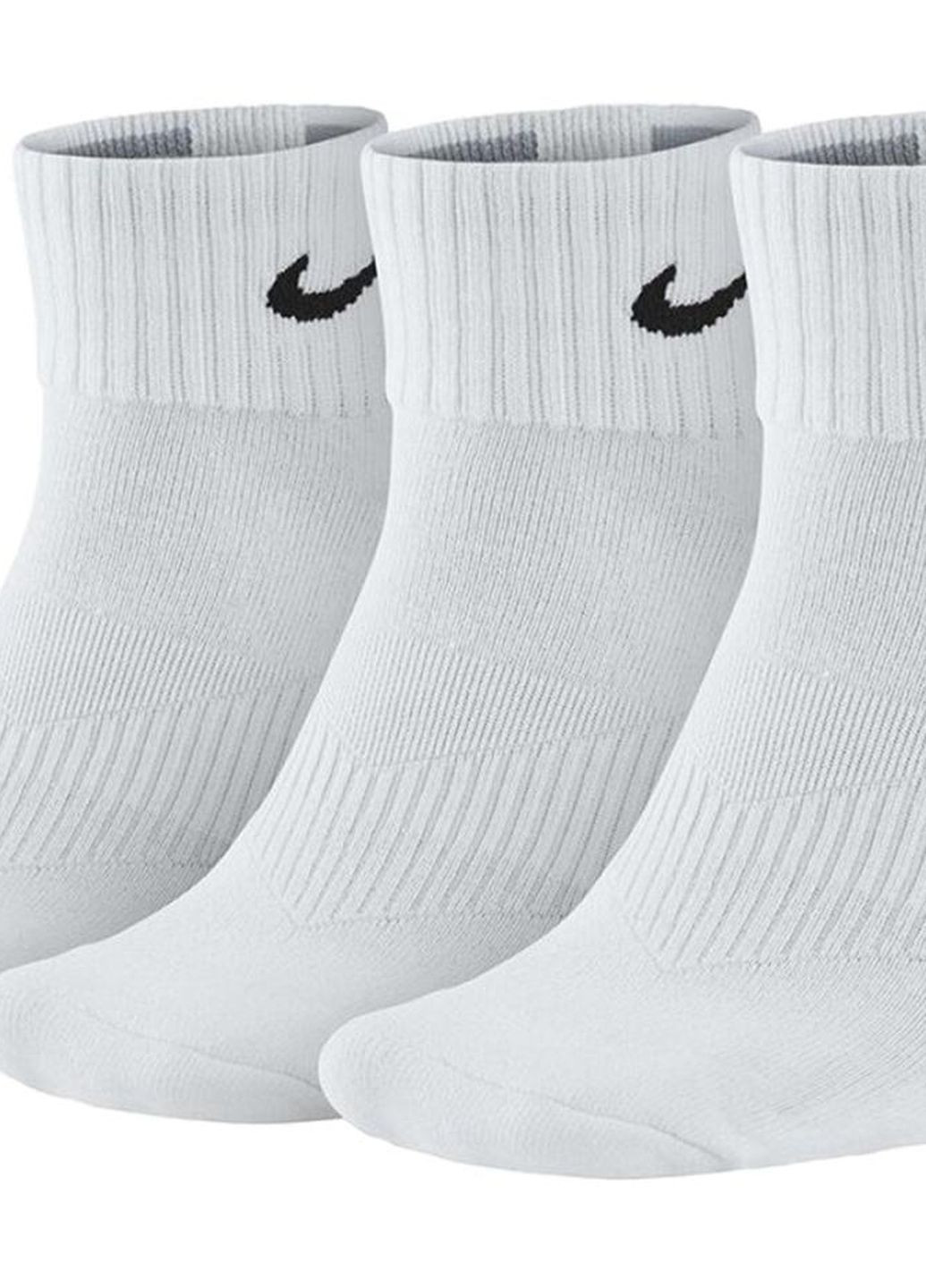 Шкарпетки U NK V CUSH ANKLE-3PR VALUE білий unisex 34-38 Nike (261766586)