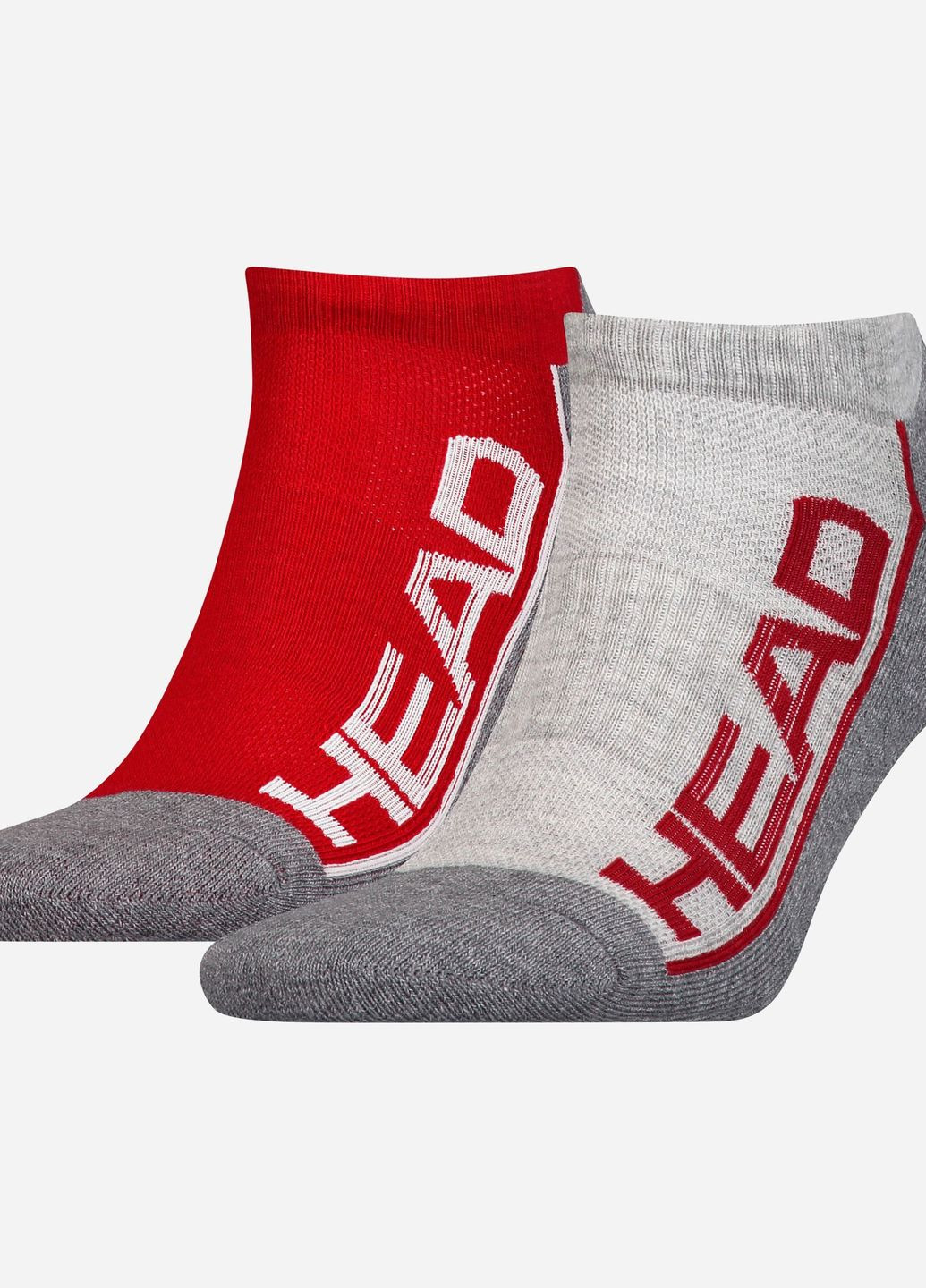 Шкарпетки PERFORMANCE SNEAKER 2PPK UNISEX червоний, сірий unisex 35-38 Head (261766050)