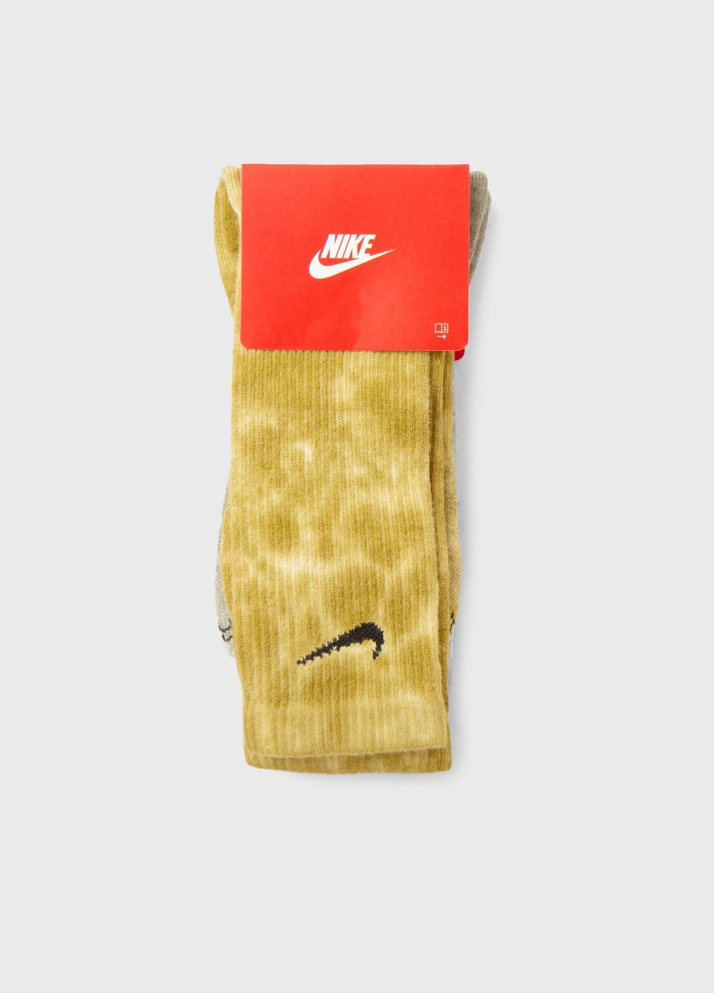 Шкарпетки U NK EVERYDAY PLUS CUSH CREW сірий, бежевий unisex 34-38 Nike (261766172)