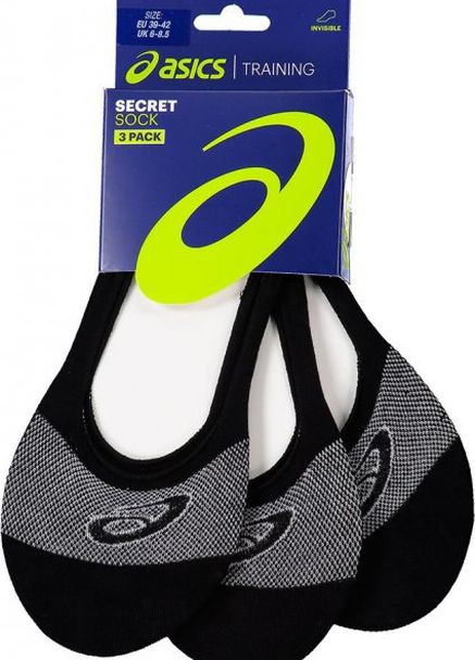 Шкарпетки 3PPK SECRET SOCK чорний Unisex 35-38 Asics (261766707)