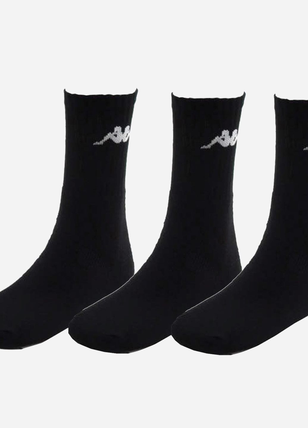 Шкарпетки Trisper Tennis Sock 3PPK чорний unisex 35-38 Kappa (261765887)