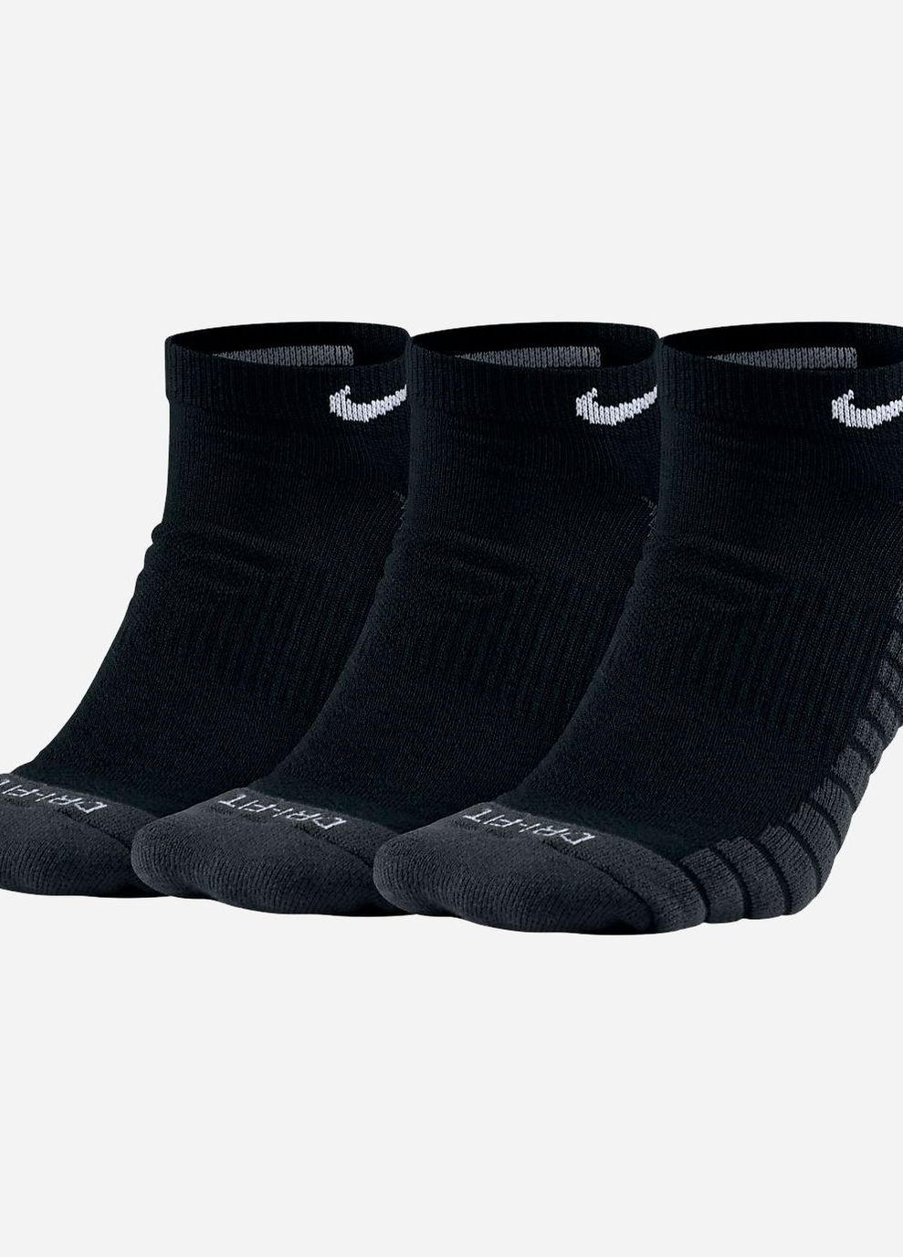 Шкарпетки U NK EVERYDAY MAX CUSH NS 3PR чорний unisex 34-38 Nike (261766594)
