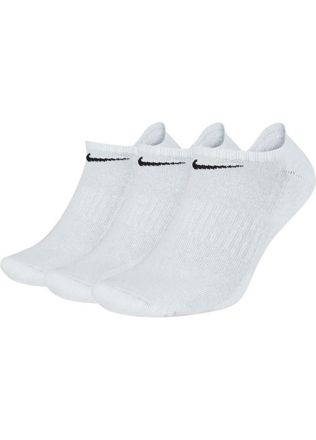 Шкарпетки U NK EVERYDAY CUSH NS 3PR білий unisex 34-38 Nike (261766637)