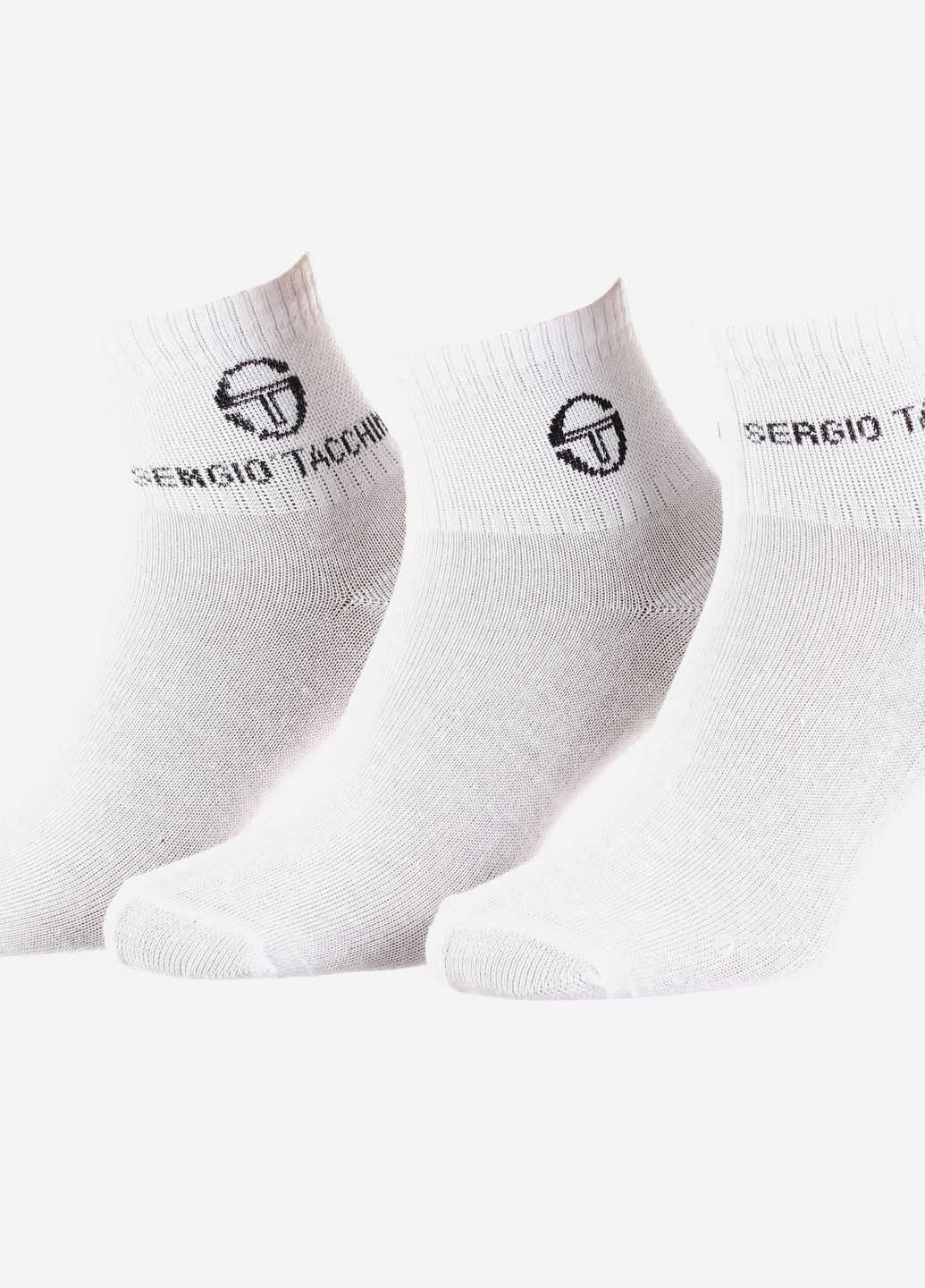 Шкарпетки 3-pack білий unisex 36-40 Sergio Tacchini (261766377)