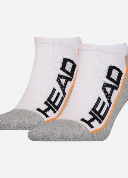 Шкарпетки PERFORMANCE SNEAKER 2PPK UNISEX білий, сірий unisex 35-38 Head (261765998)
