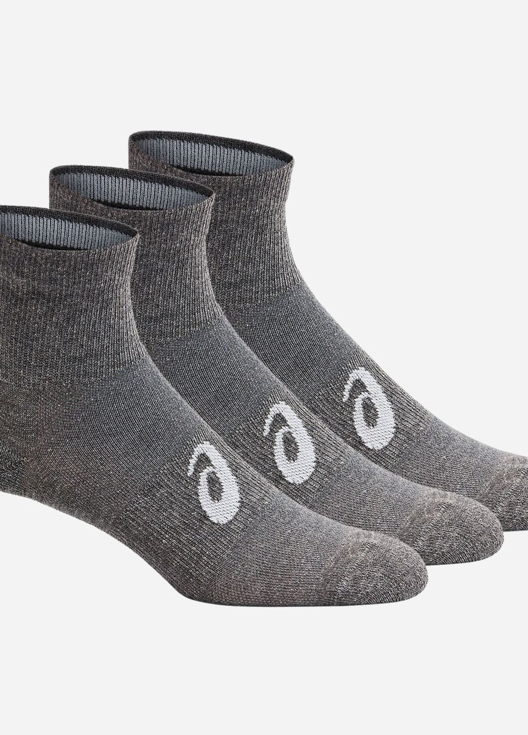 Шкарпетки 3PPK QUARTER SOCK сірий Unisex 35-38 Asics (261766711)