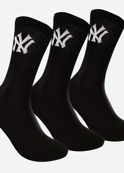 Шкарпетки 3 pk Crew чорний unisex 31-34 New York Yankees (261765955)