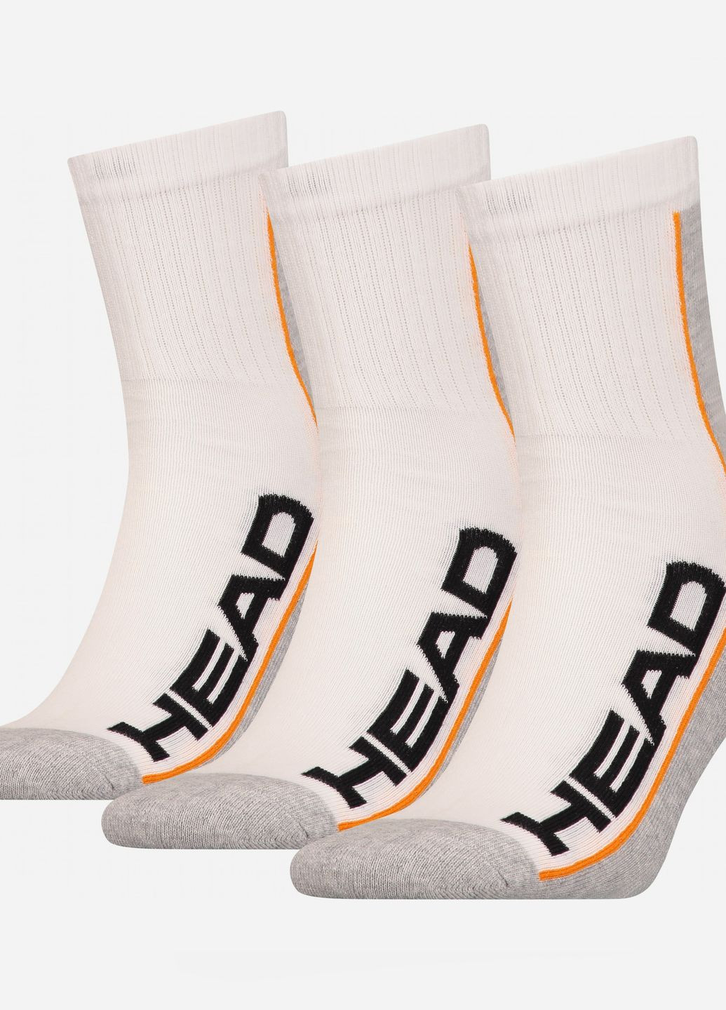Шкарпетки PERFORMANCE SHORT CREW 3PPK UNISEX білий, сірий unisex 35-38 Head (261766509)
