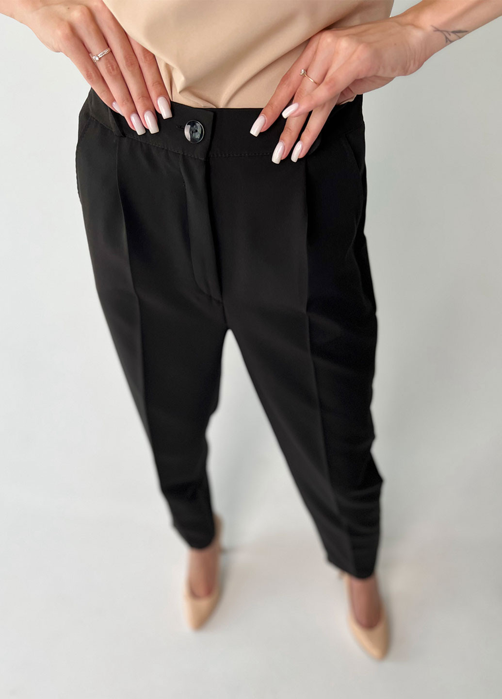 Класичні вкорочені брюки Fashion Girl prime (260736186)