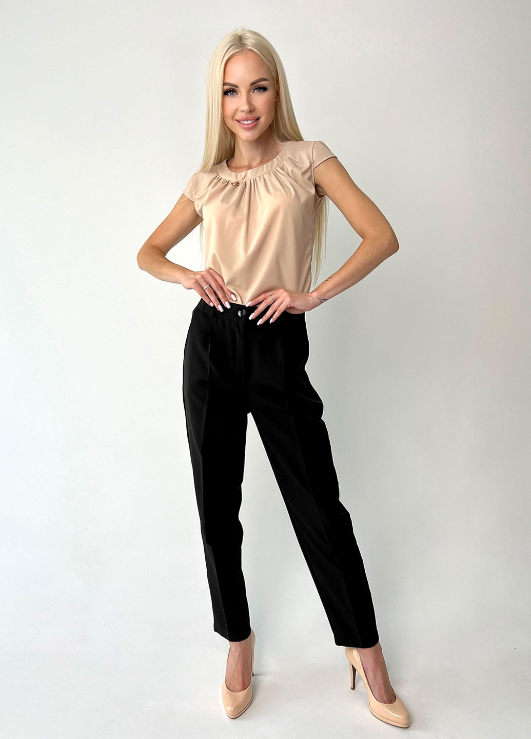 Классические укороченные брюки Fashion Girl prime (260736186)
