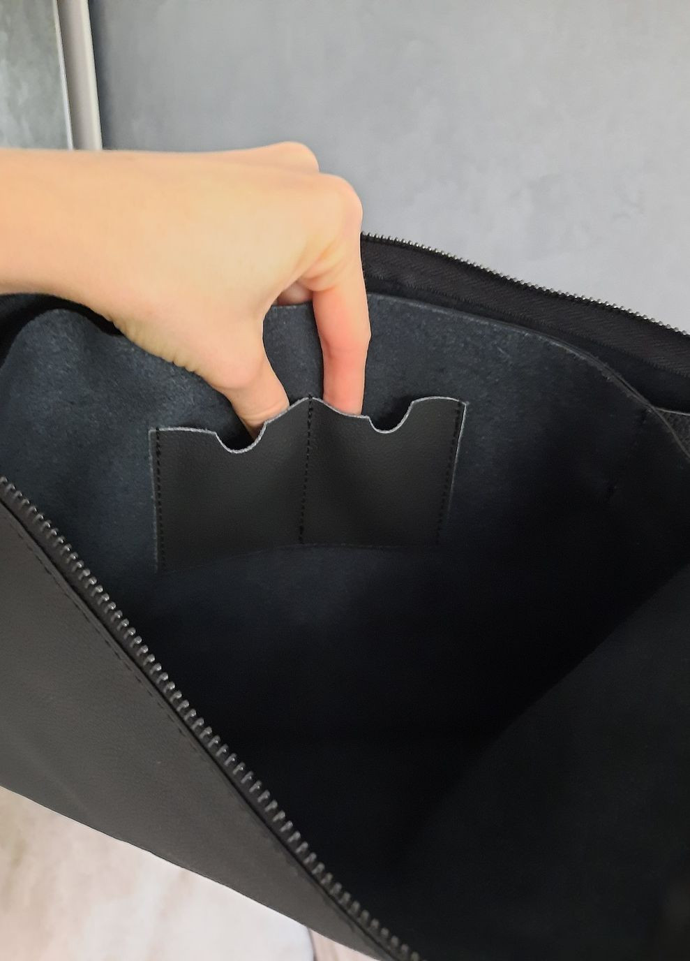 Шкіряний клатч, папка для документів А4 Vishnya (260676466)