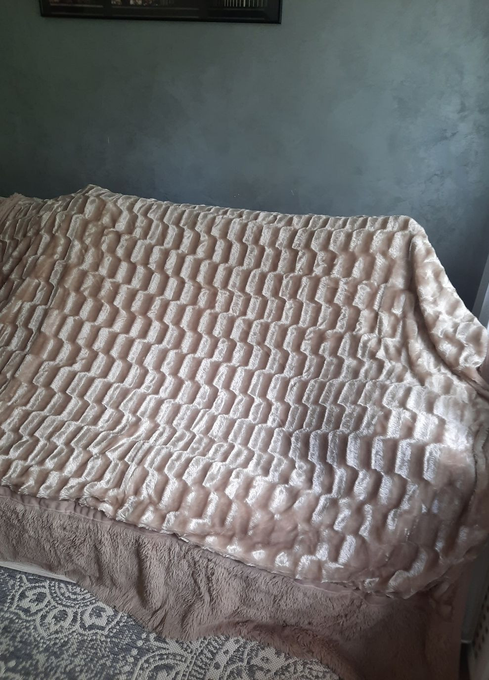 Плед пухнастий норка-травка Vishnya (260676463)