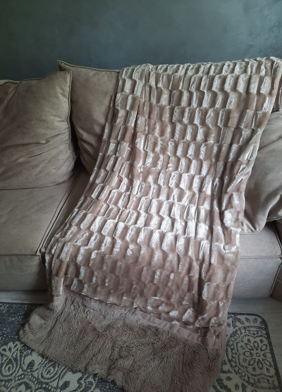 Плед пухнастий норка-травка Vishnya (260676463)