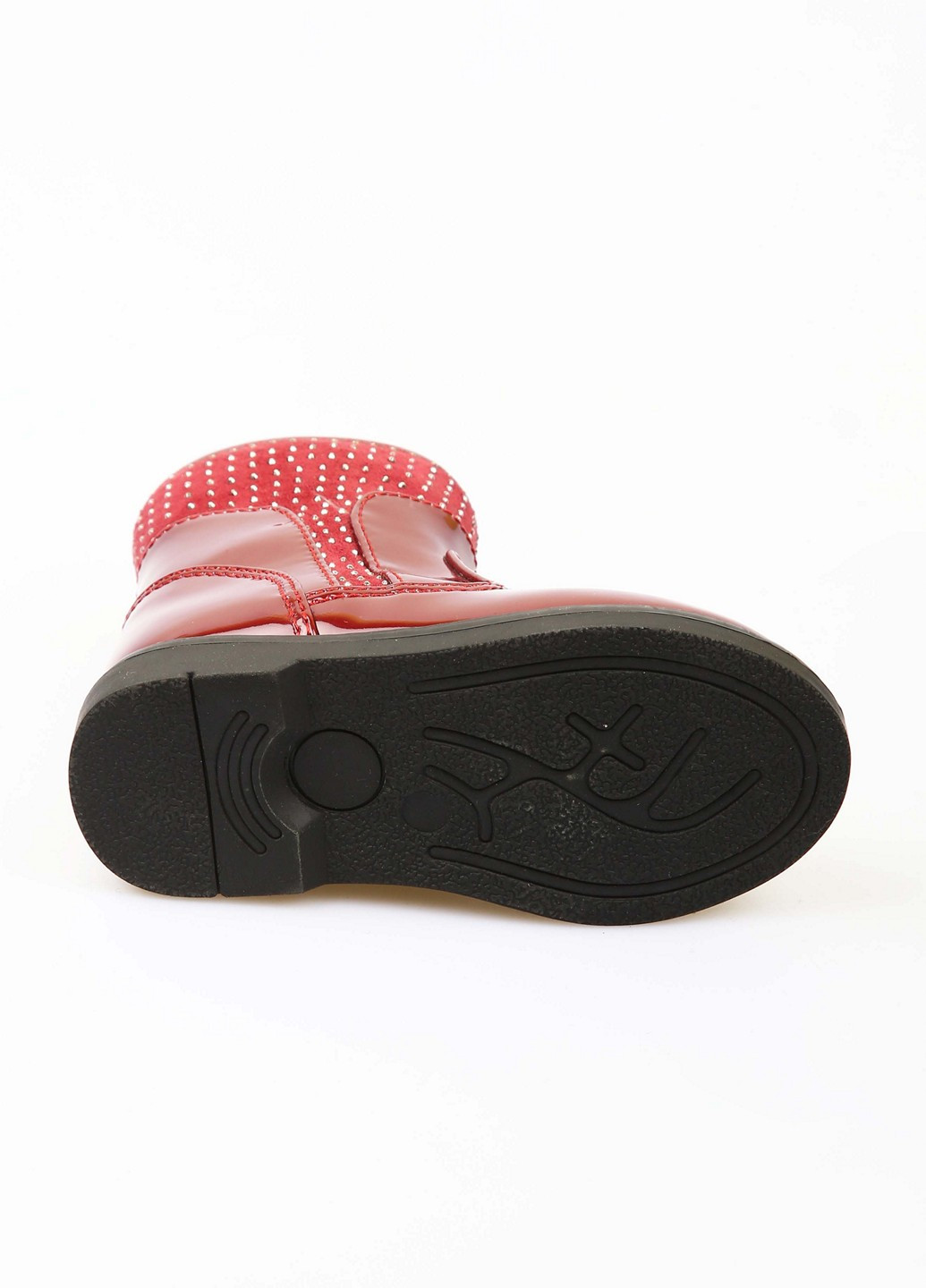 Бордовые кэжуал осенние ботинки Flamingo