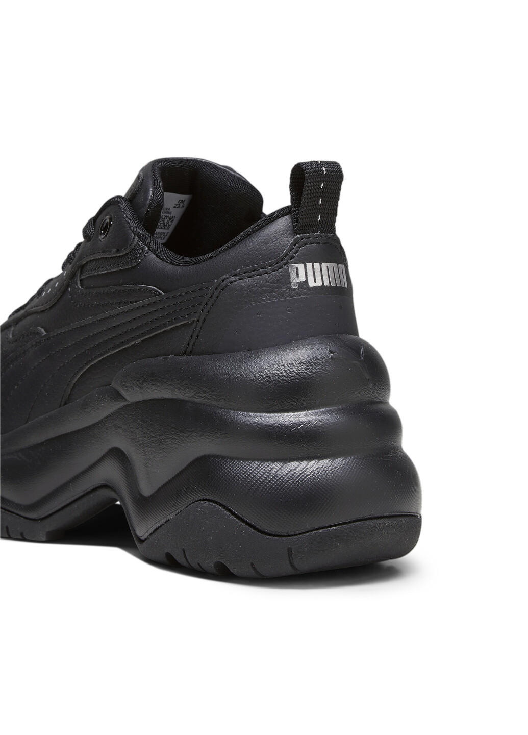Черные кроссовки cilia wedge sneakers women Puma