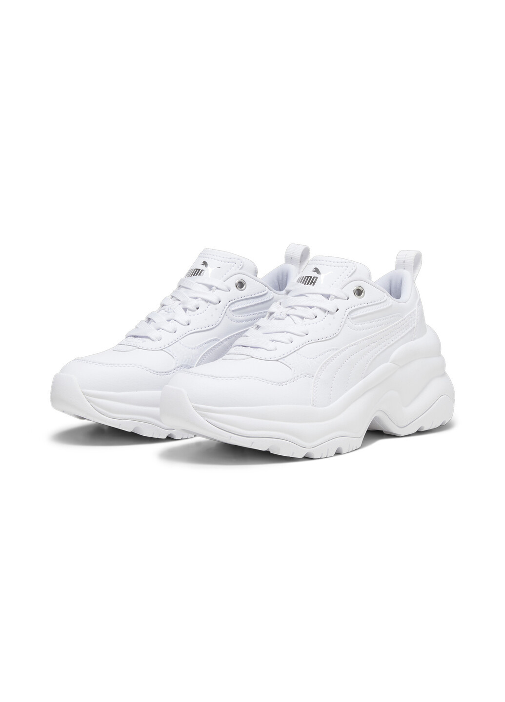 Белые кроссовки cilia wedge sneakers women Puma
