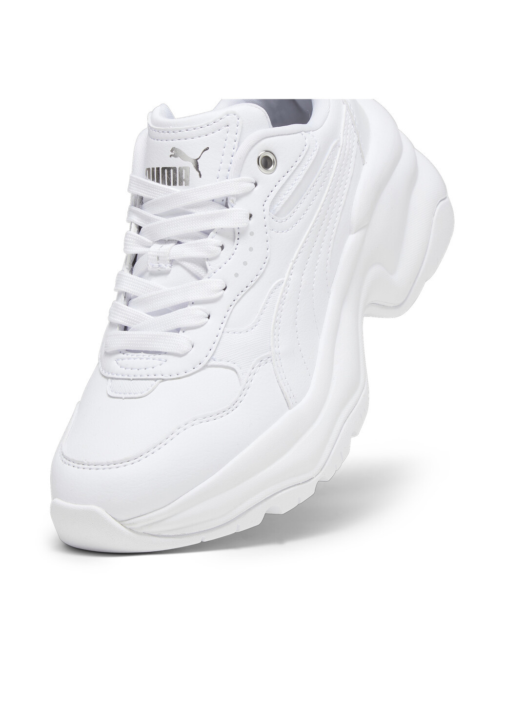 Білі кросівки cilia wedge sneakers women Puma
