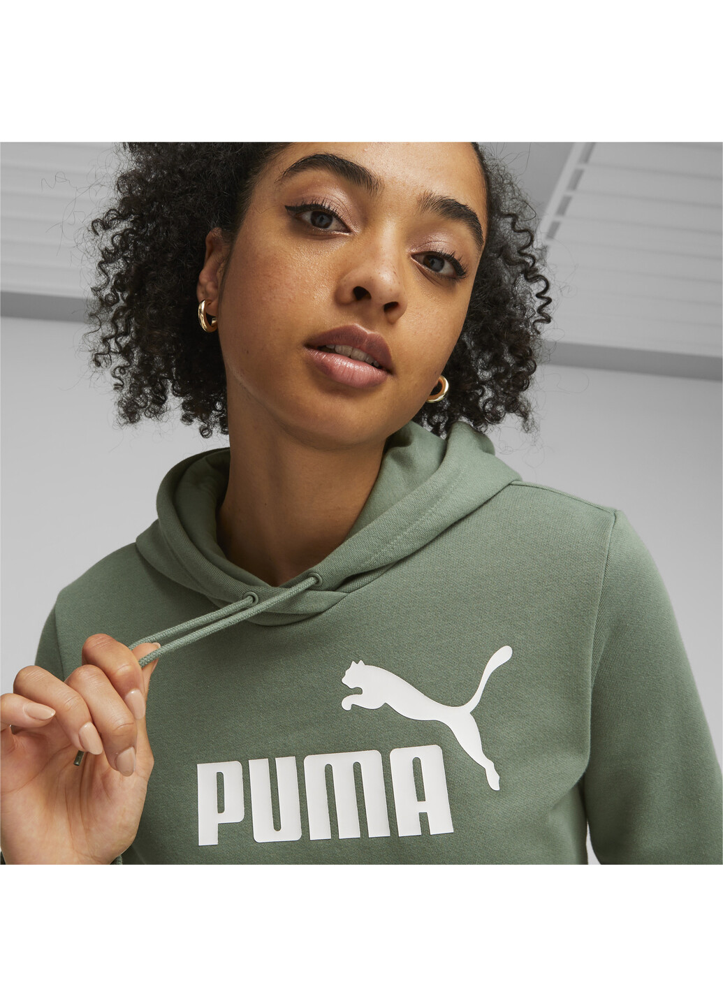 Толстовка Essentials Logo FL Women's Hoodie Puma (260713317)