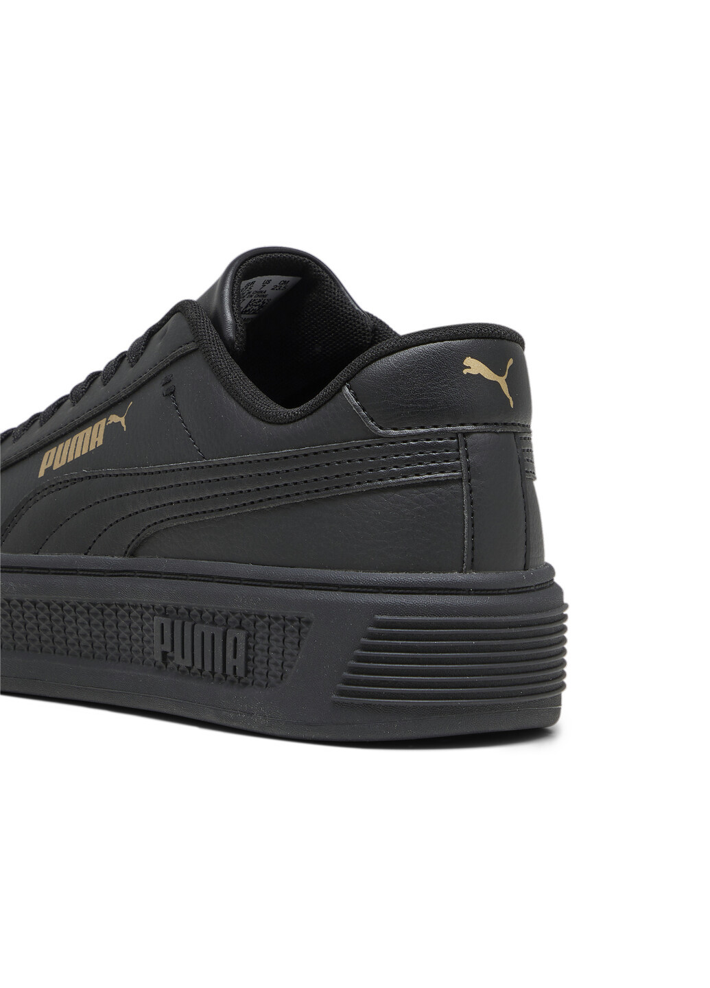 Чорні кросівки smash platform v3 sneakers women Puma