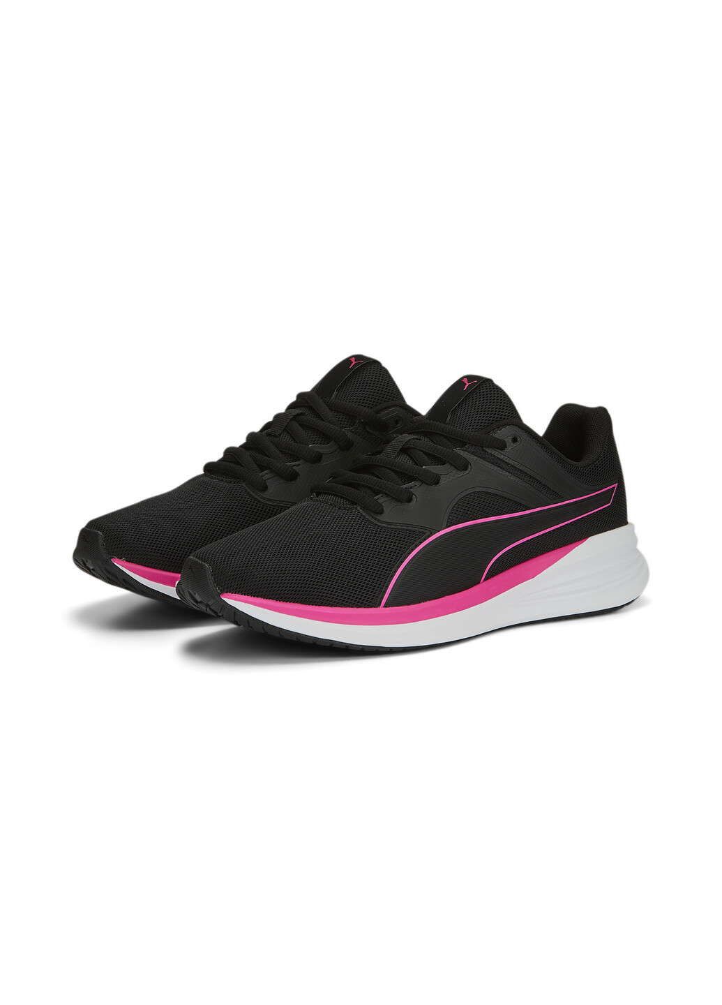 Черные всесезонные кроссовки transport running shoes Puma