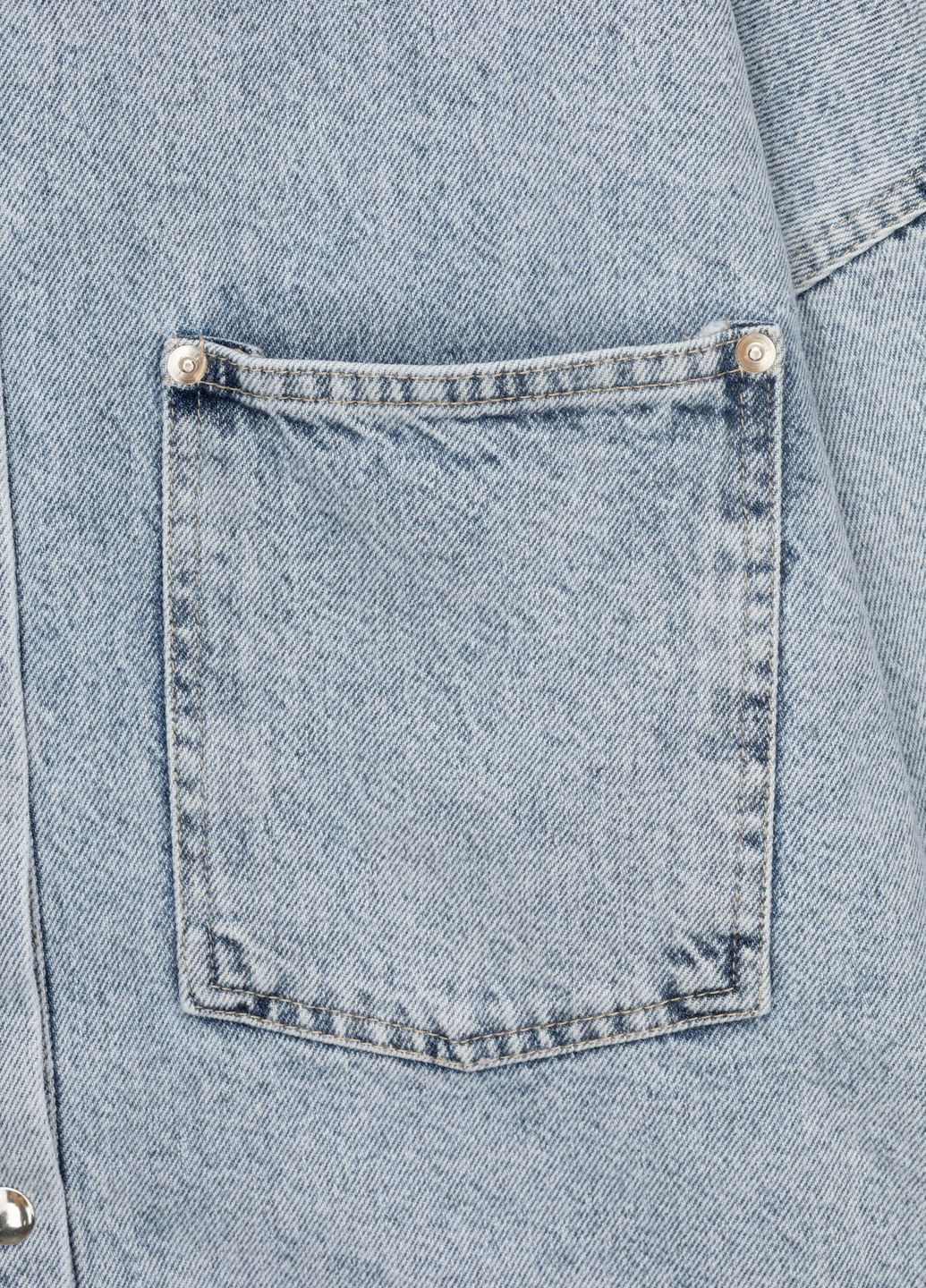 Голубая демисезонная куртка джинсовая NOA noa