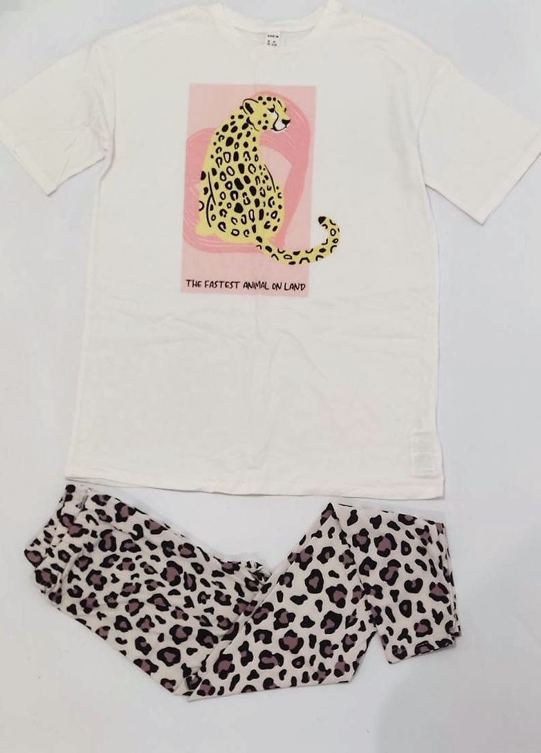 Комбінований комплект (футболка+лосіни) SHEIN