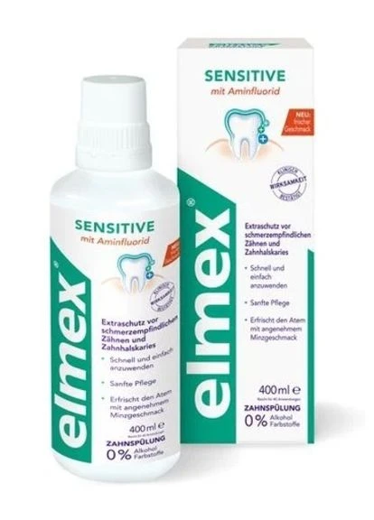 Ополіскувач для порожнини рота sensitive plus 400 мл Elmex (260760055)