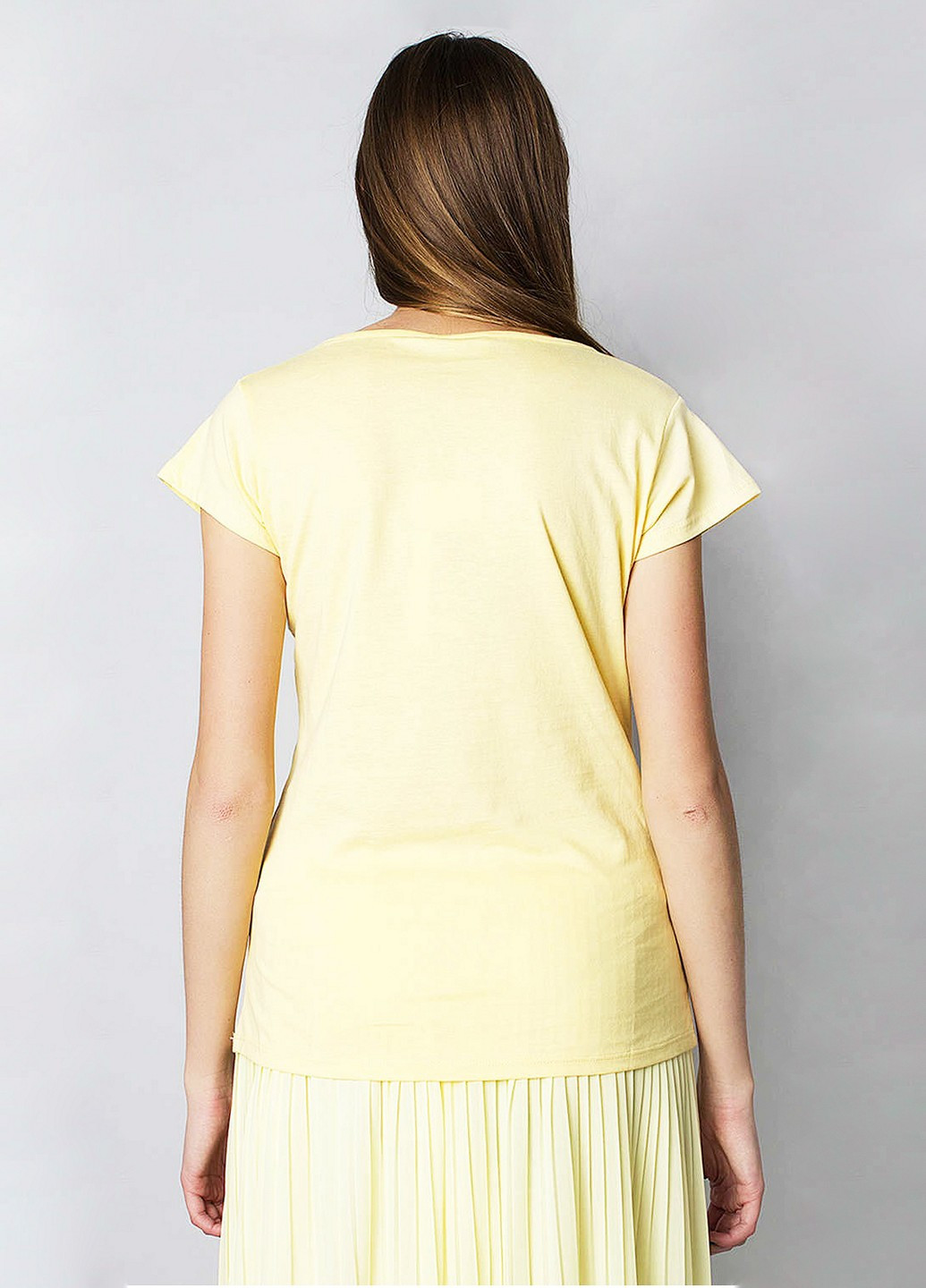 Жовта літня футболка Meggi