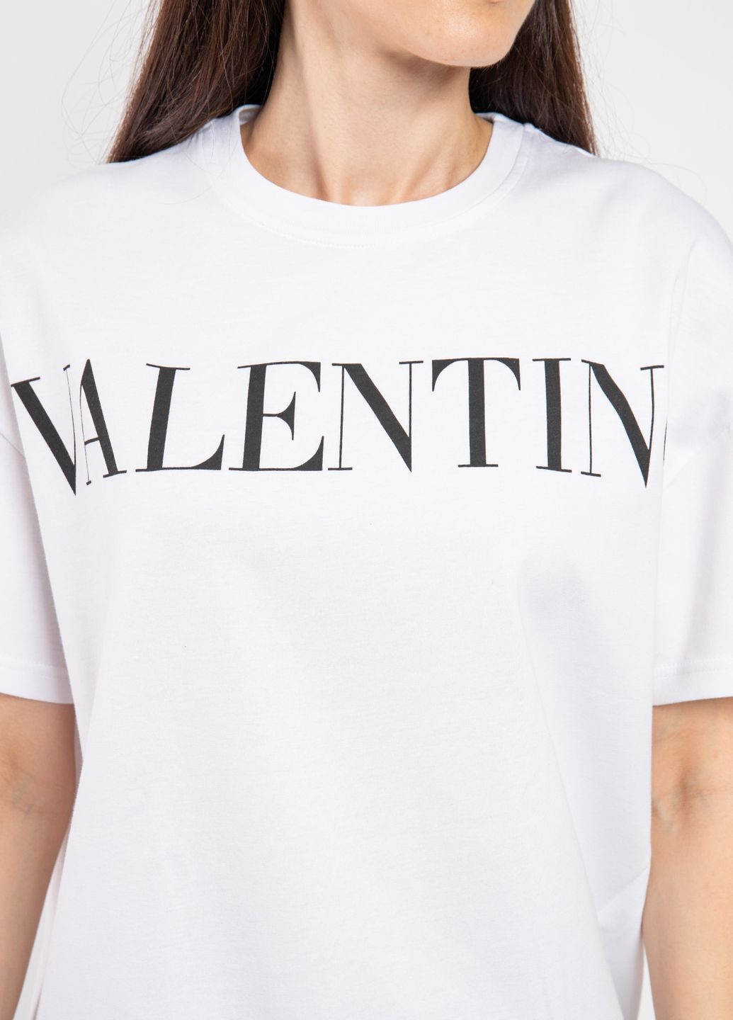 Біла літня футболка Valentino