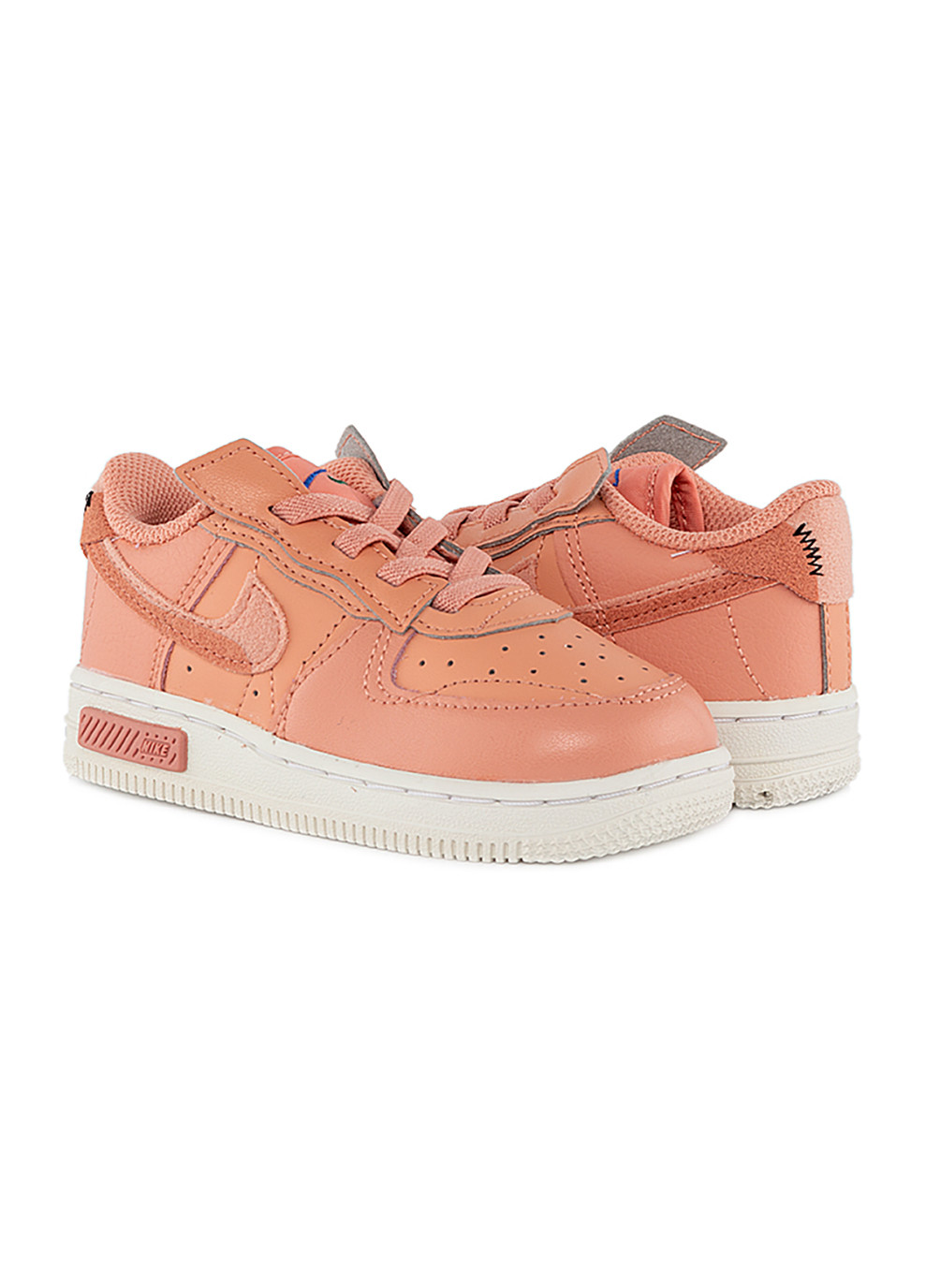 Рожеві осінні дитячі кросівки force 1 fontanka (td) рожевий Nike