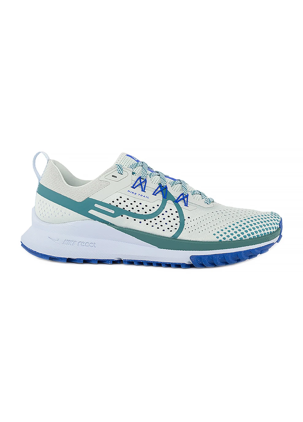 Цветные демисезонные мужские кроссовки react pegasus trail 4 комбинированный Nike