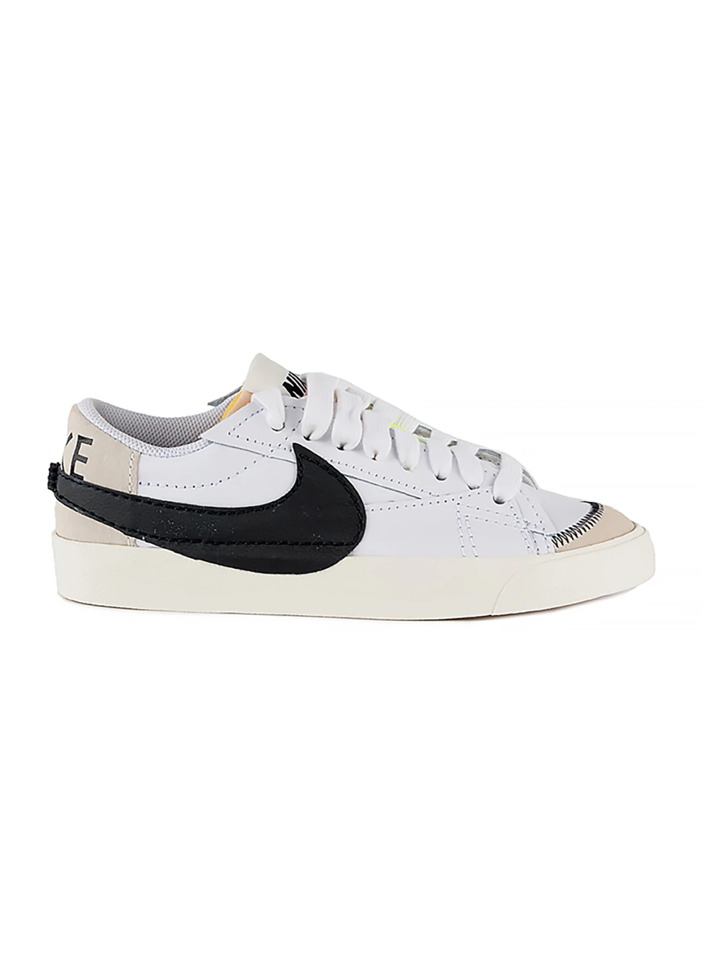 Білі чоловічі кросівки blazer low 77 jumbo білий демісезон Nike