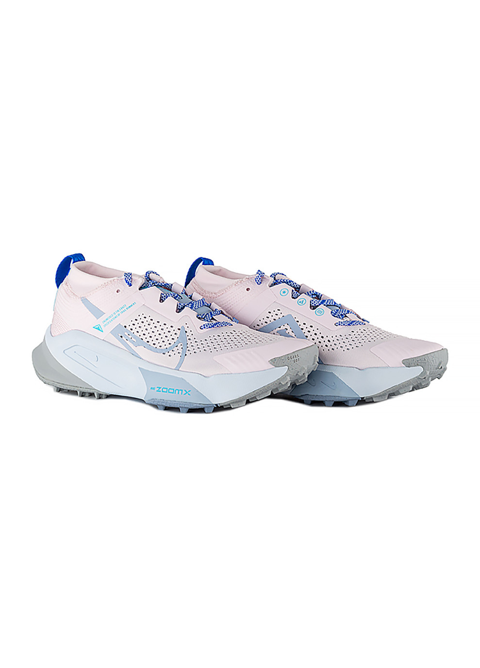 Цветные демисезонные кроссовки w zoomx zegama trail комбинированный Nike