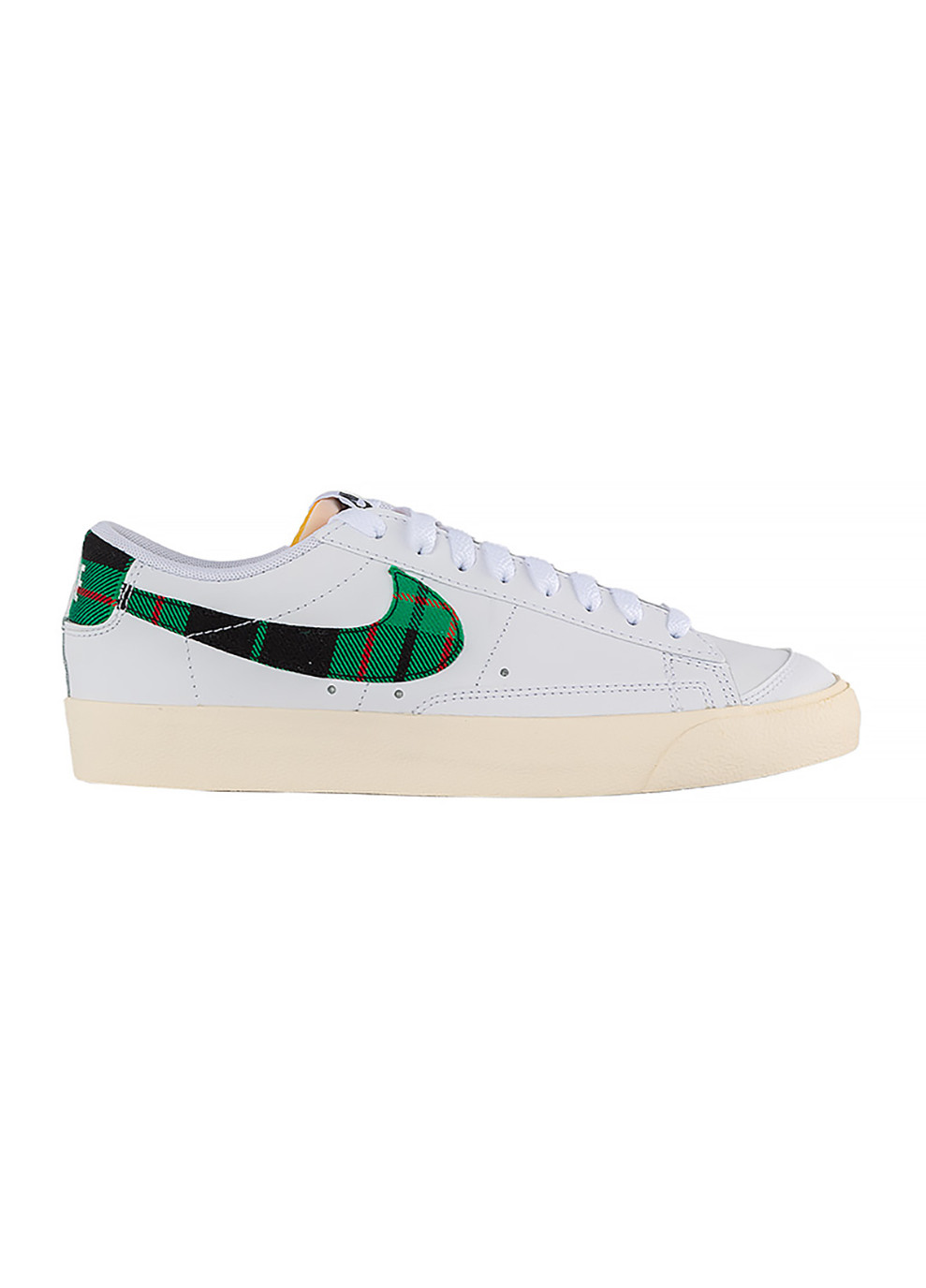 Белые демисезонные мужские кроссовки blazer low 77 prm белый Nike