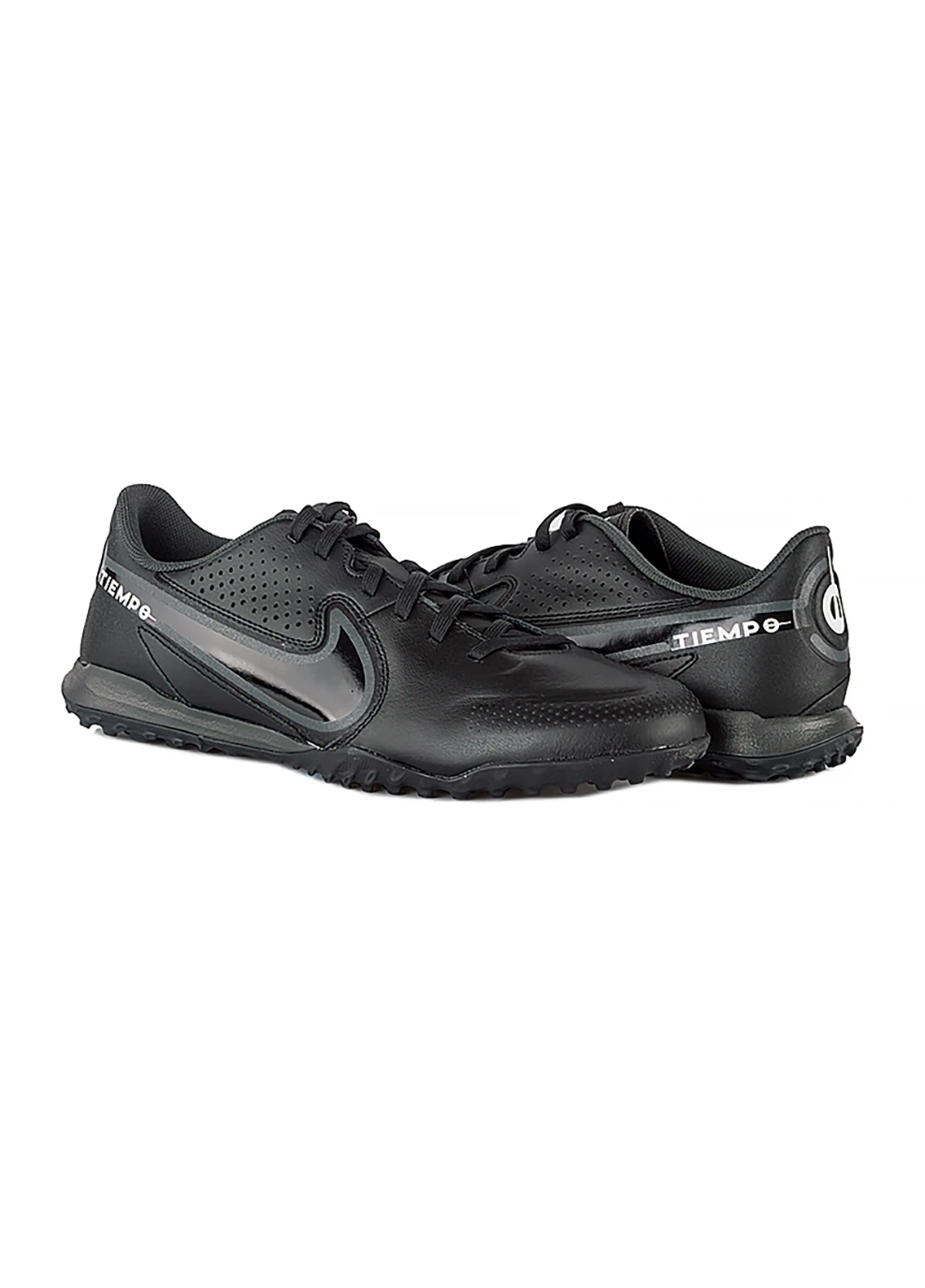 Черные сороконожки legend 9 academy tf черный Nike