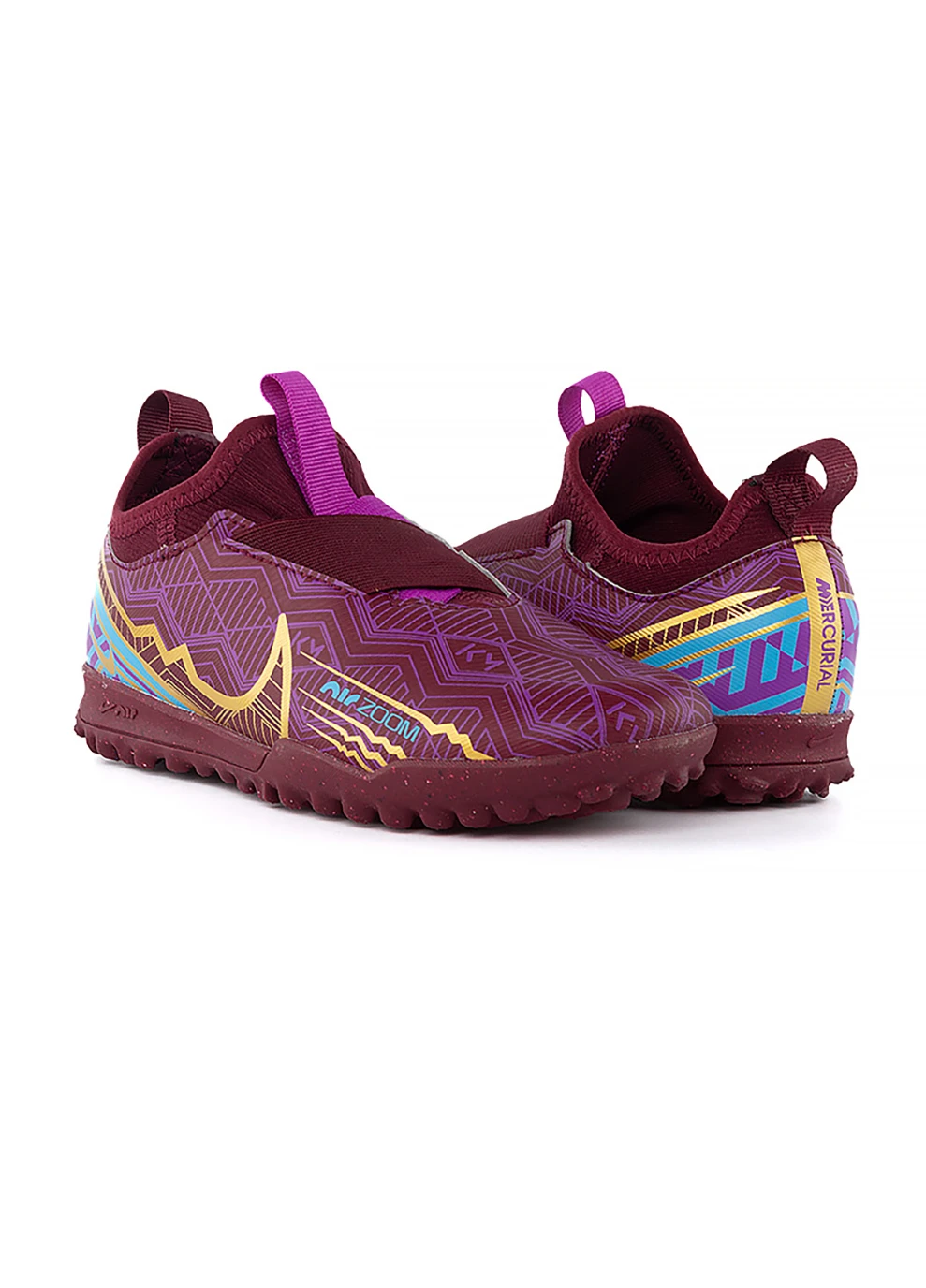 Дитячі Сороконіжки JR ZOOM VAPOR 15 ACADEMY KM TF Принт Nike (260794126)