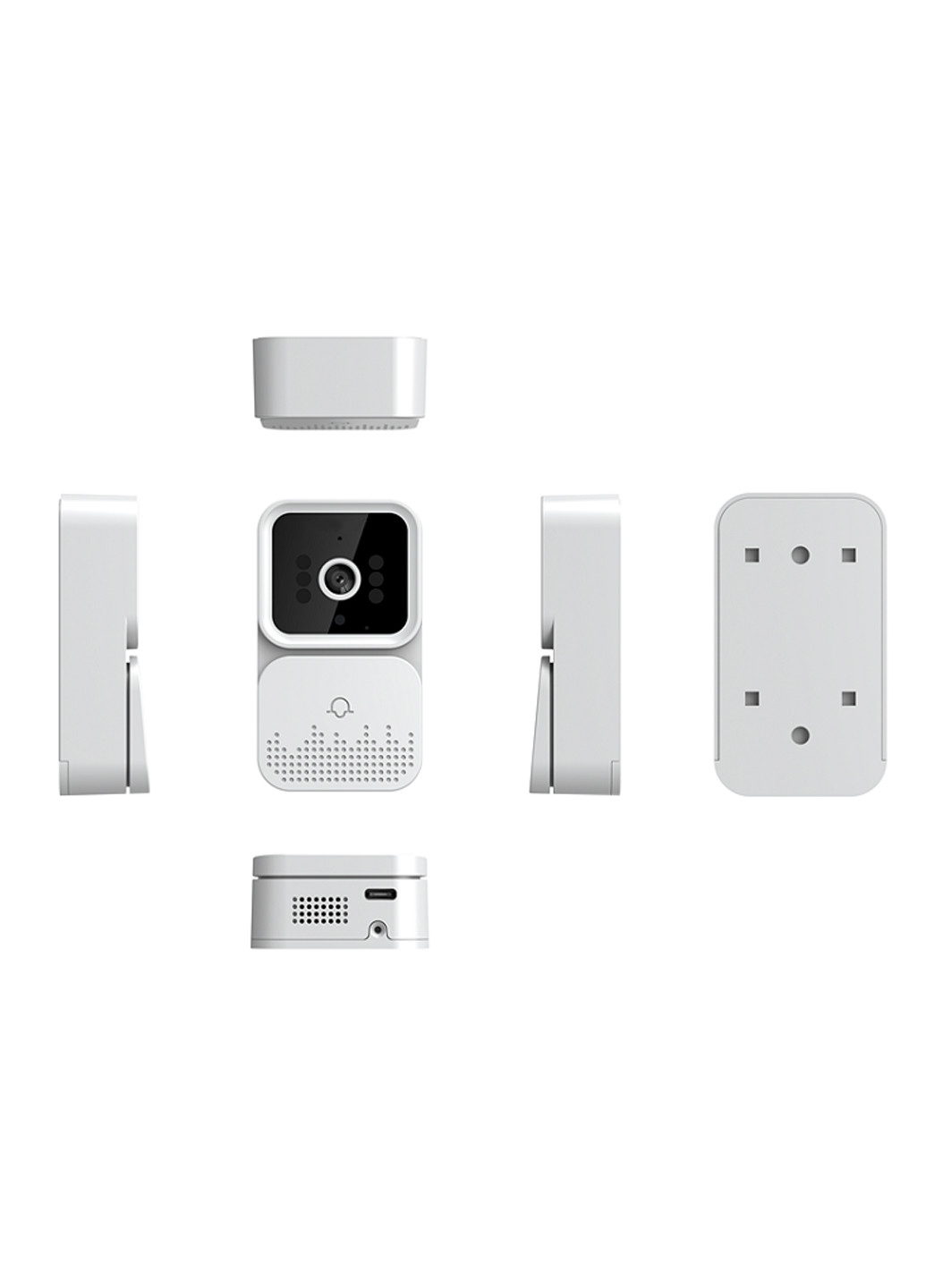 Бездротовий дверний відеодзвінок WiFi Smart Doorbell M6 Lemfo (260790332)