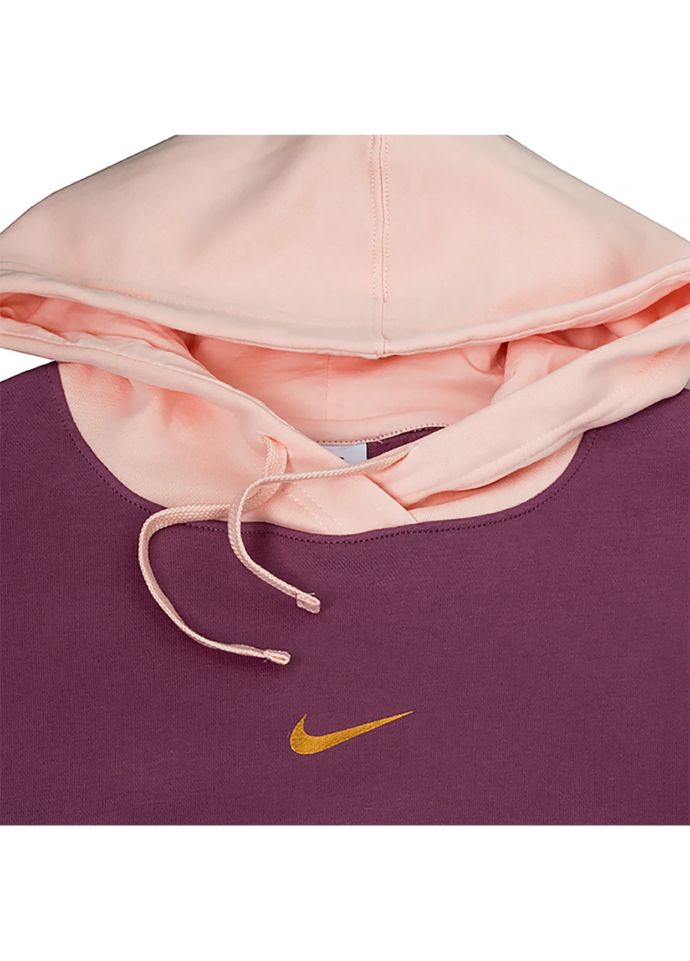 Жіноча Кофта W NSW PO HOODIE BB LBR SWOOSH Комбінований Nike (260795986)