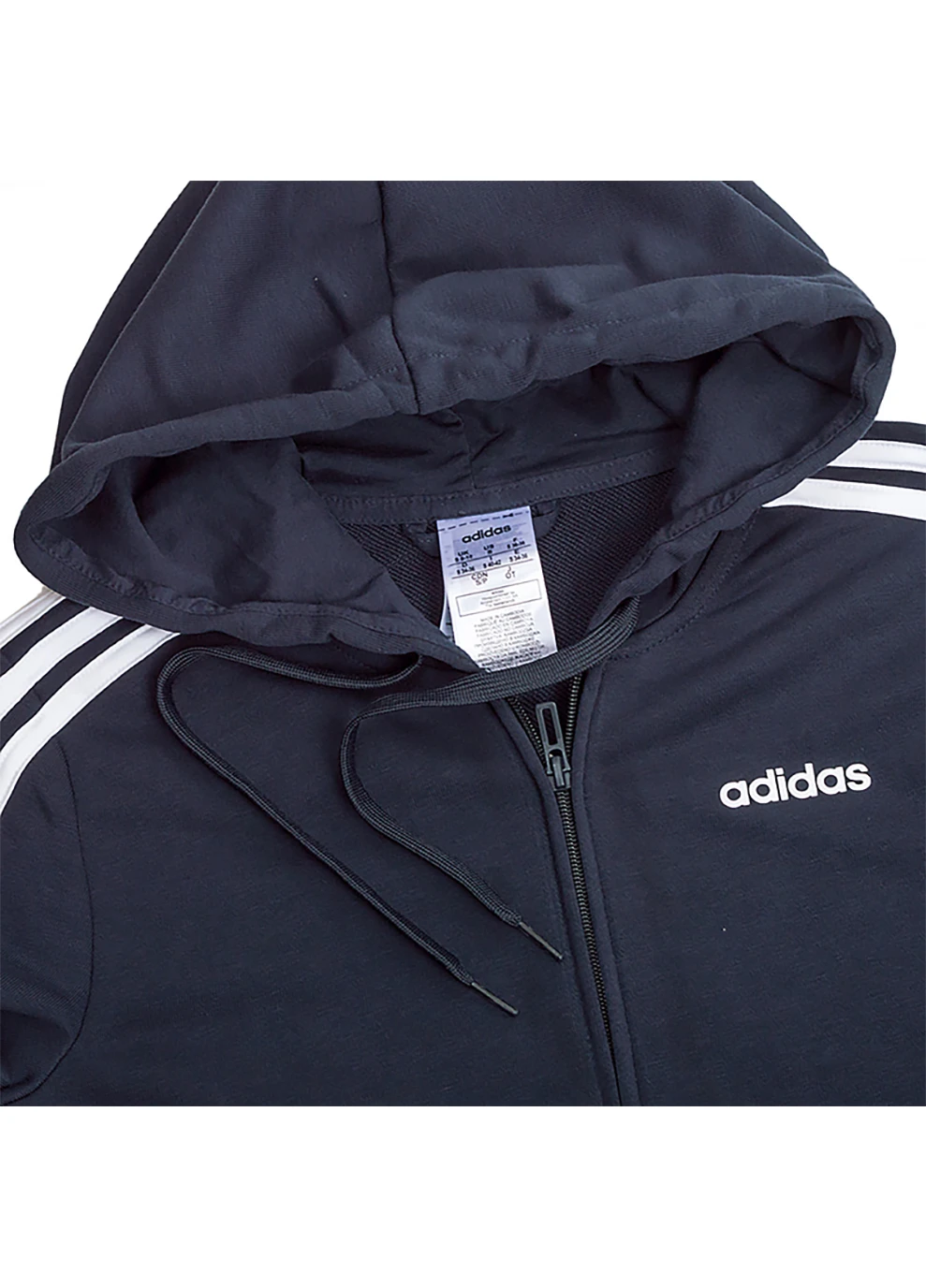 Жіноча Кофта W E 3S FZ HD Чорний adidas (260793807)